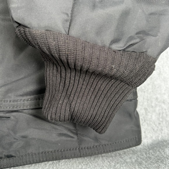 RefrigiWear Jacket Mens 3XL Black Quilted Insulated Faux Fur Workwear 0322R - Picture 7 of 11